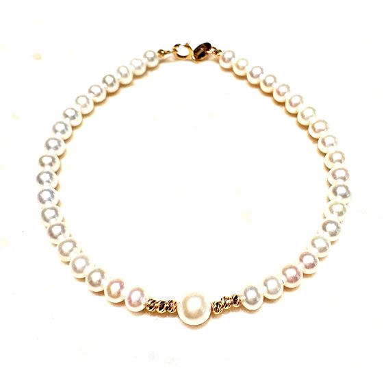 Armband Coscia Perle Dame Le Lune in Gelbgold Perla LLBR2151.1 - LLBR2151.1